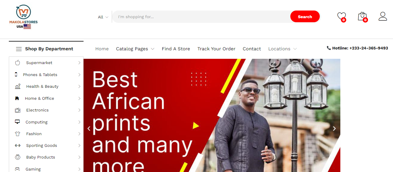 Multi Vendor Ecommerce website